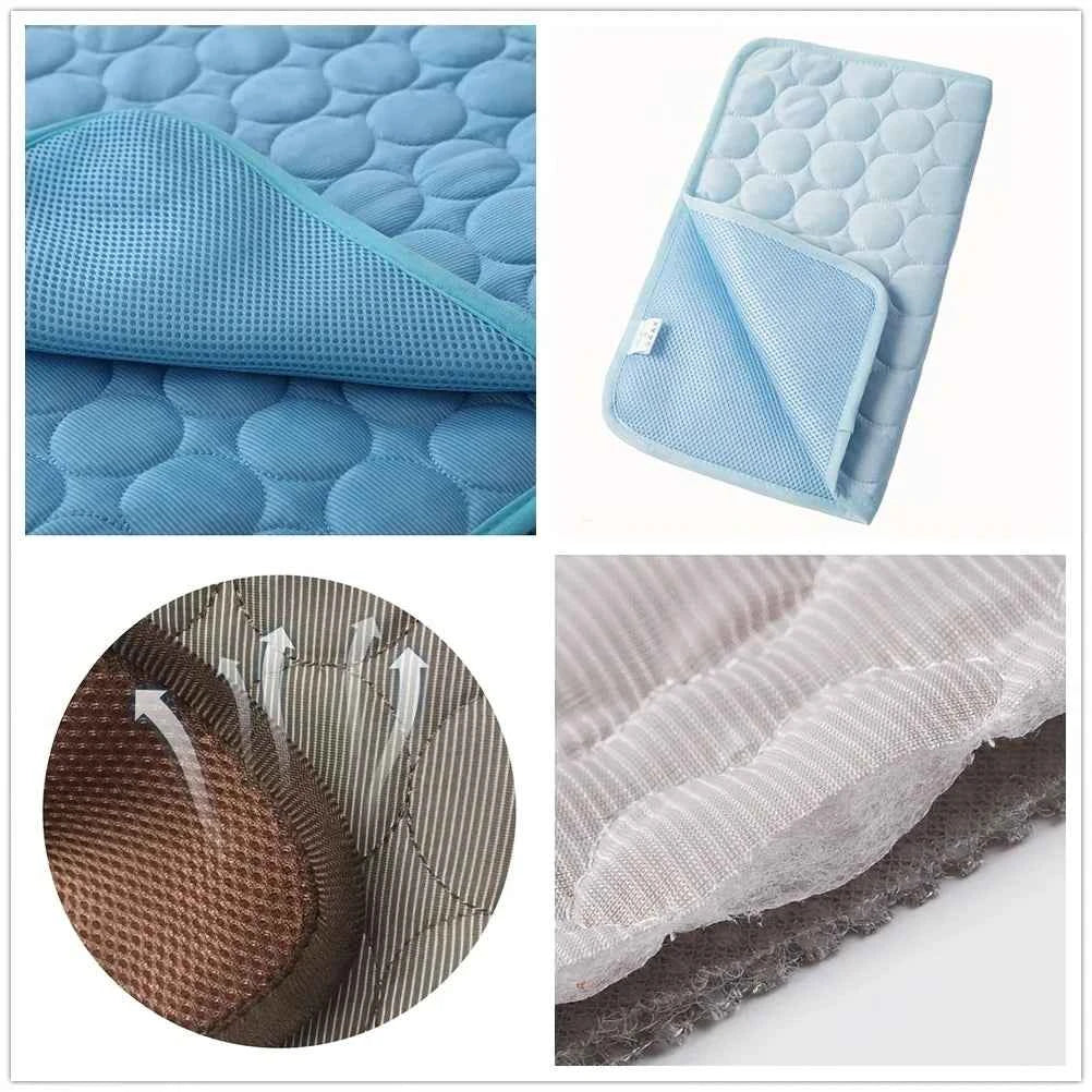 Stay Cool with Our Self-Cooling Gel Mat for Pets