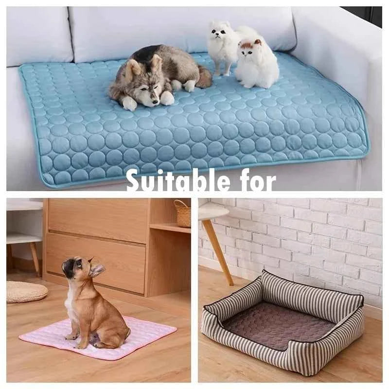Stay Cool with Our Self-Cooling Gel Mat for Pets