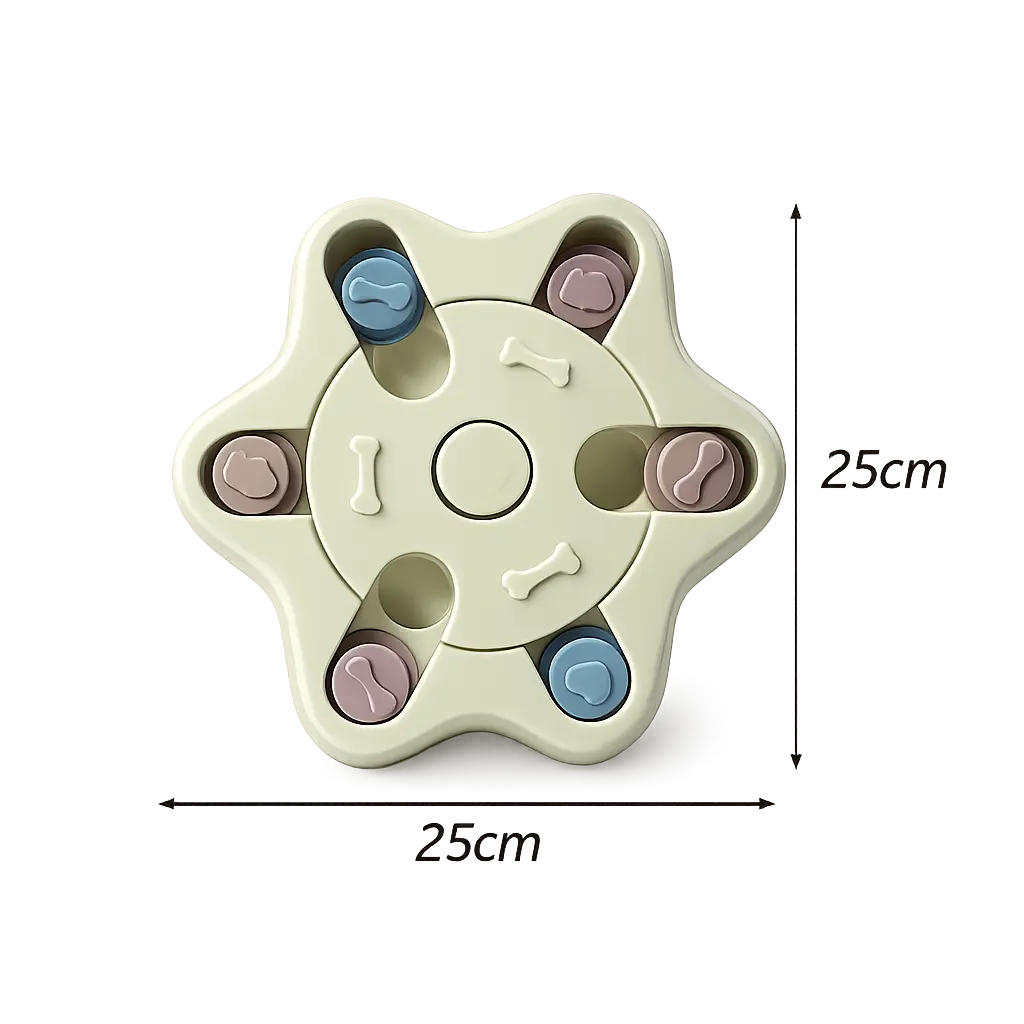 Engaging Interactive Puzzle Feeder for Dogs – Enhance Your Pet's Mealtime Experience