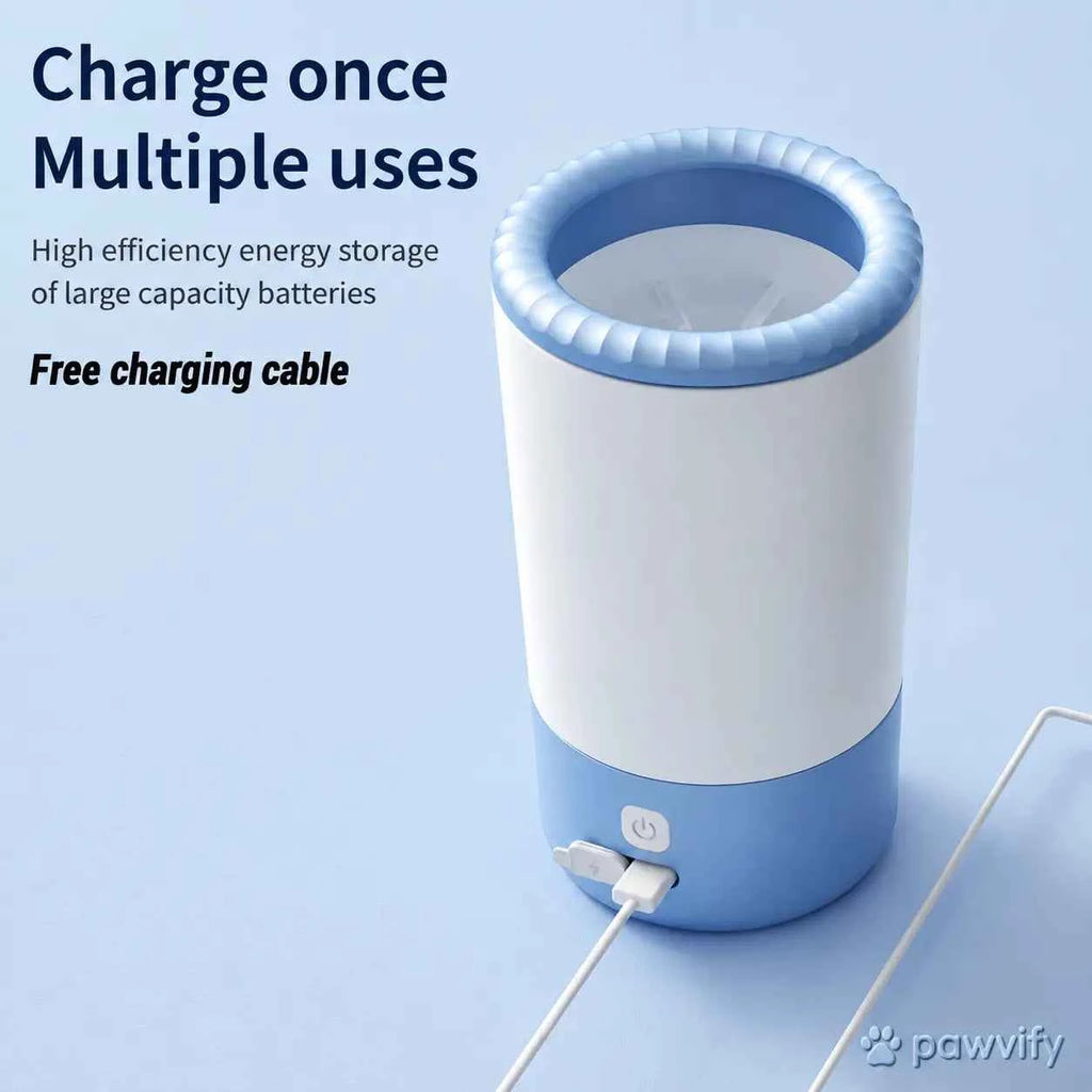Electric Dog Paw Cleaner: Effortless Mud Removal for Happy Paws