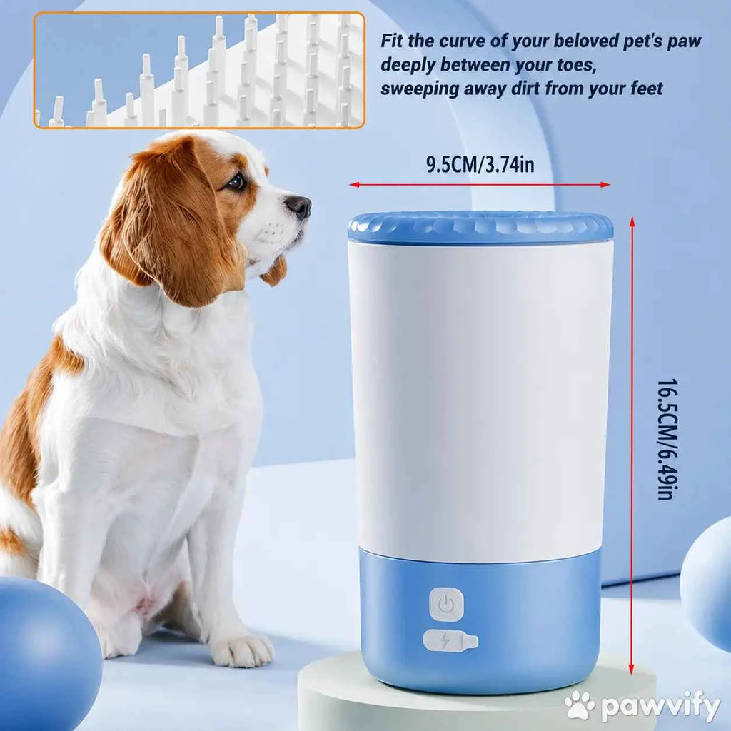 Electric Dog Paw Cleaner: Effortless Mud Removal for Happy Paws