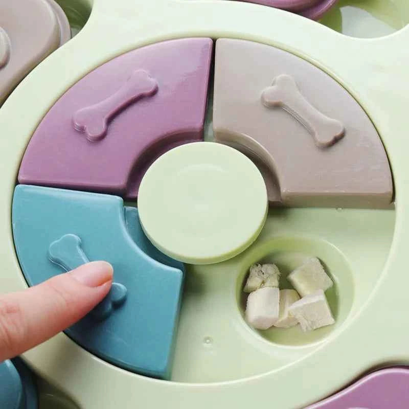 Engaging Interactive Puzzle Feeder for Dogs – Enhance Your Pet's Mealtime Experience