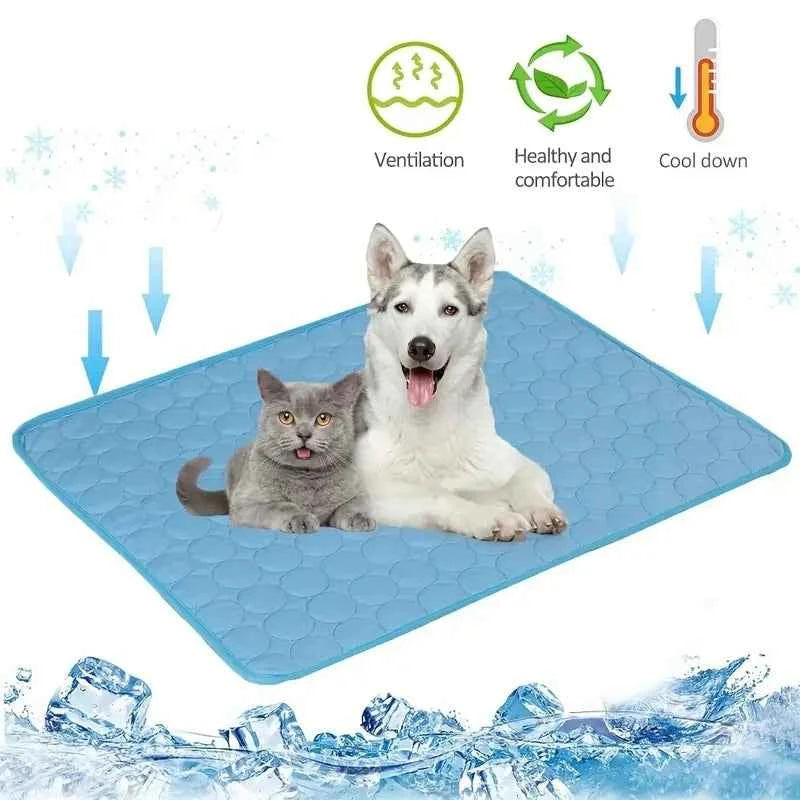 Stay Cool with Our Self-Cooling Gel Mat for Pets