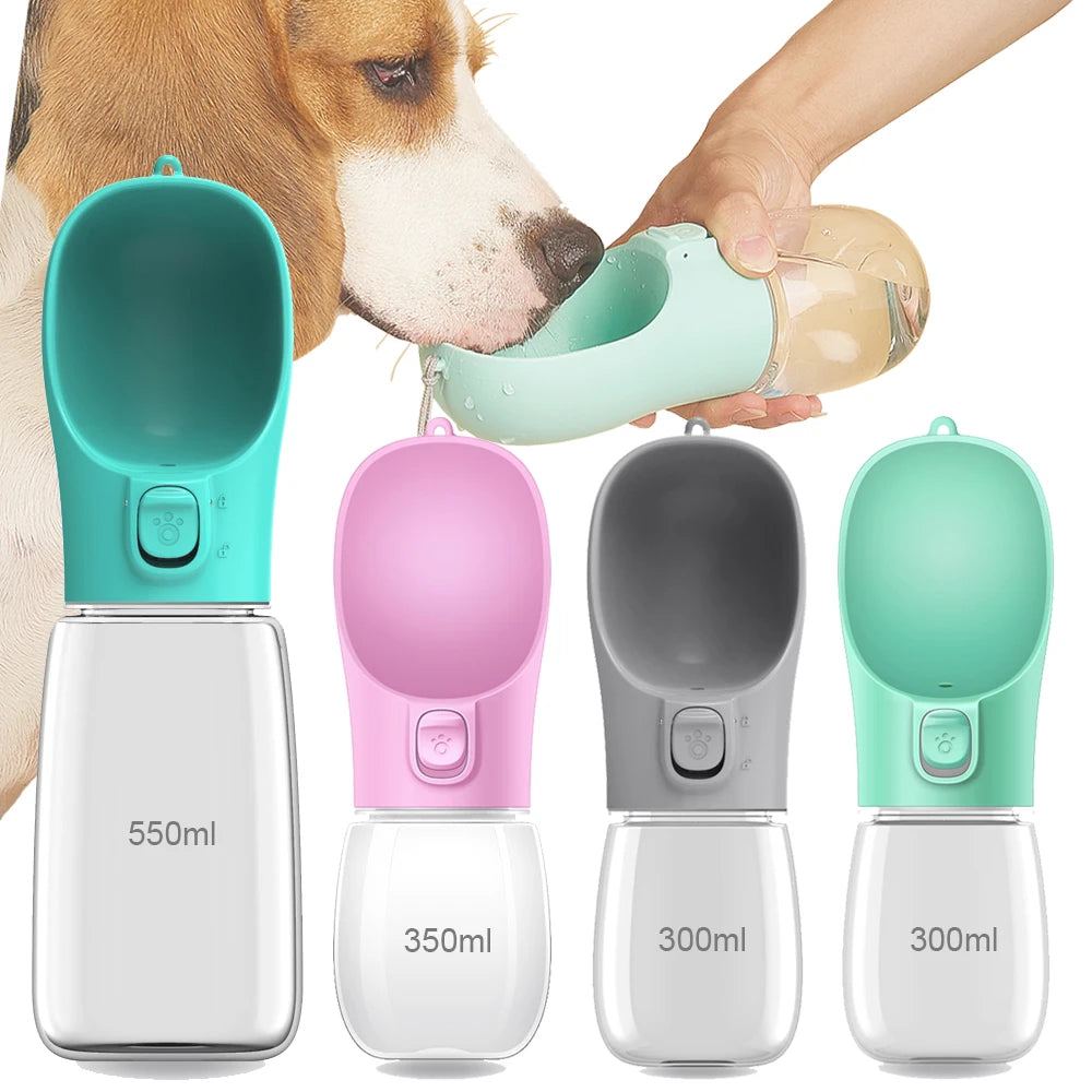 Dog Water Bottle with Drinking Bowl